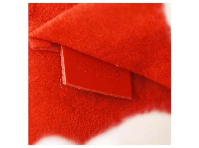 Pochette Félicie Louis Vuitton Pochette Felicie Epi Large Rosso - vista 5