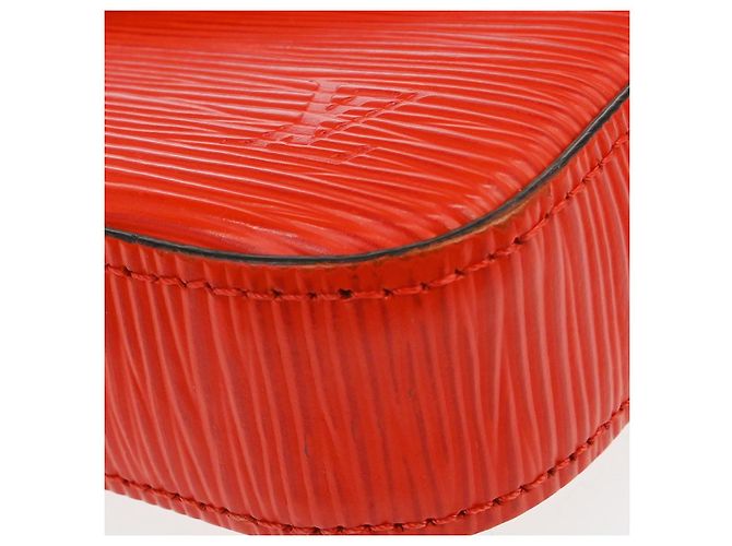 Pochette Félicie Louis Vuitton Pochette Felicie Epi Large Rosso - vista 6