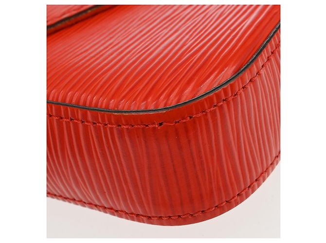 Pochette Félicie Louis Vuitton Pochette Felicie Epi Large Rosso - vista 7