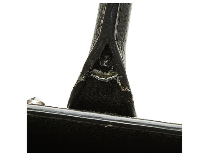Saint Laurent Sac de Jour Nano Studded Handbag Preto - vista 11
