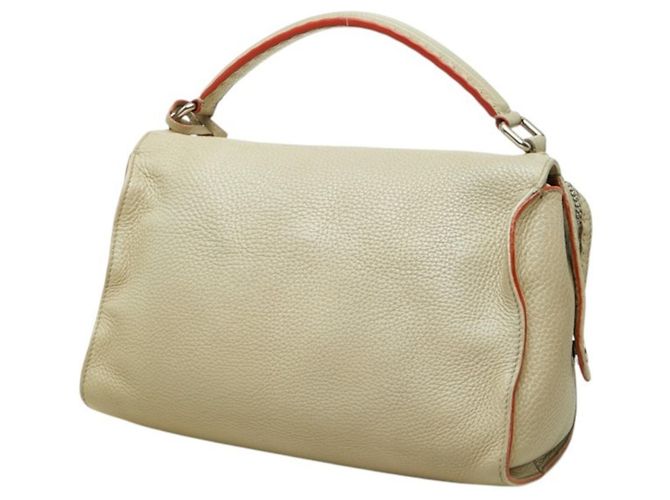 Borsa Fendi Selleria Lei Beige Grigio - vista 2