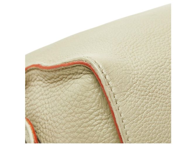 Borsa Fendi Selleria Lei Beige Grigio - vista 5