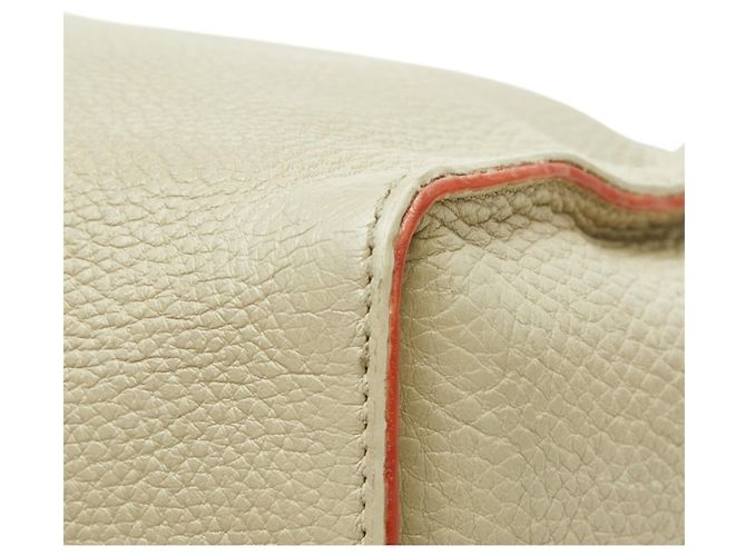 Borsa Fendi Selleria Lei Beige Grigio - vista 6