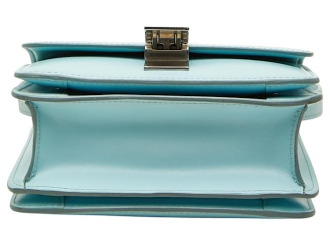 Céline Borsa a tracolla Celine Classic Box Blu - vista 3