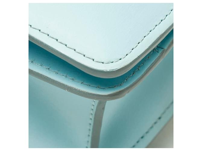 Céline Borsa a tracolla Celine Classic Box Blu - vista 7