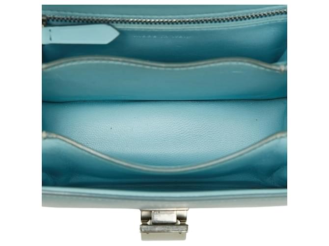 Céline Borsa a tracolla Celine Classic Box Blu - vista 8