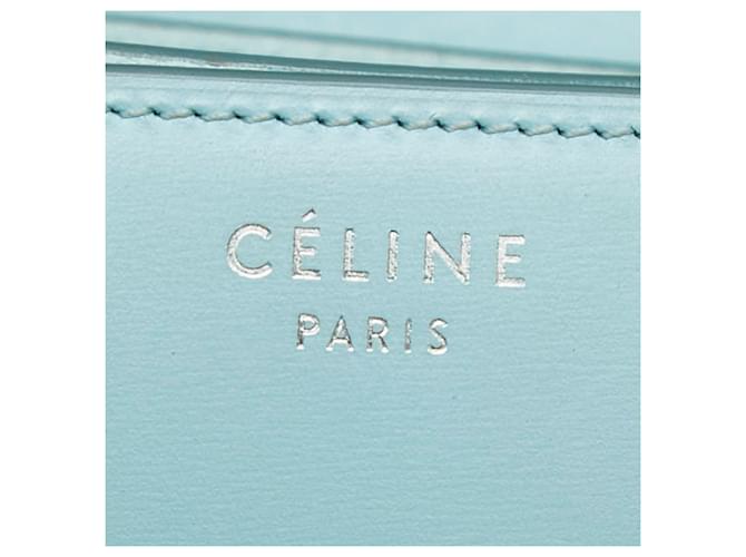 Céline Borsa a tracolla Celine Classic Box Blu - vista 9