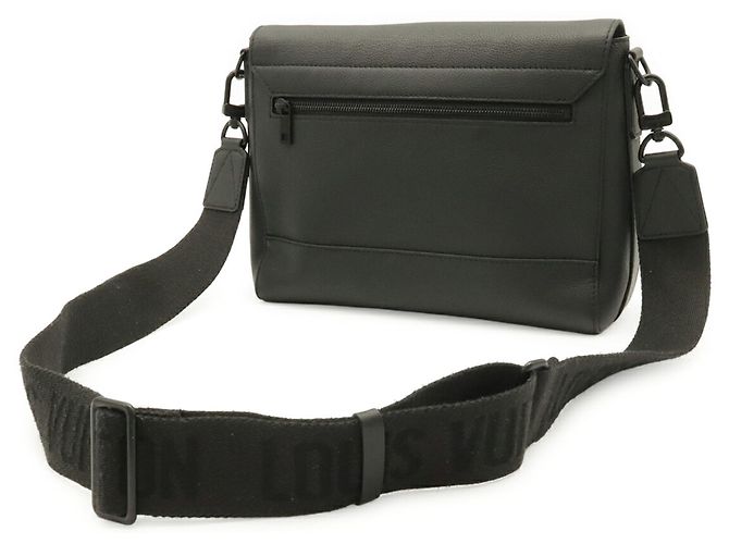 Borsa a tracolla Louis Vuitton LV Aerogram Takeoff Nero - vista 3