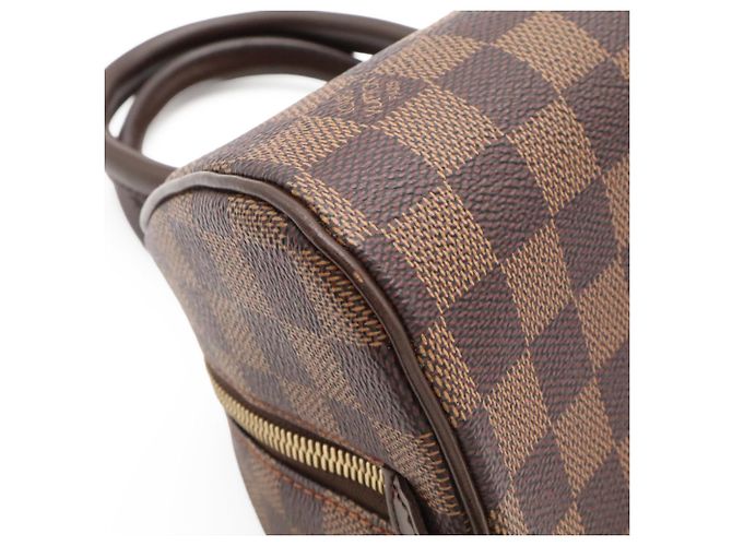 Bolso de mano Louis Vuitton Damier Rivera Mini Castaño Damier ebene - vista 4