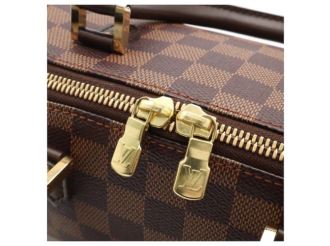 Bolso de mano Louis Vuitton Damier Rivera Mini Castaño Damier ebene - vista 6