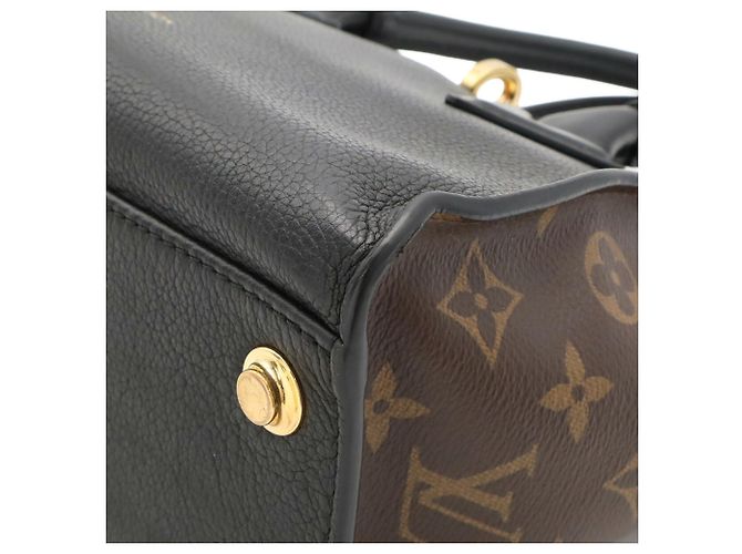 Borsa Louis Vuitton Monogram On My Side PM Nero Monogramma - vista 4