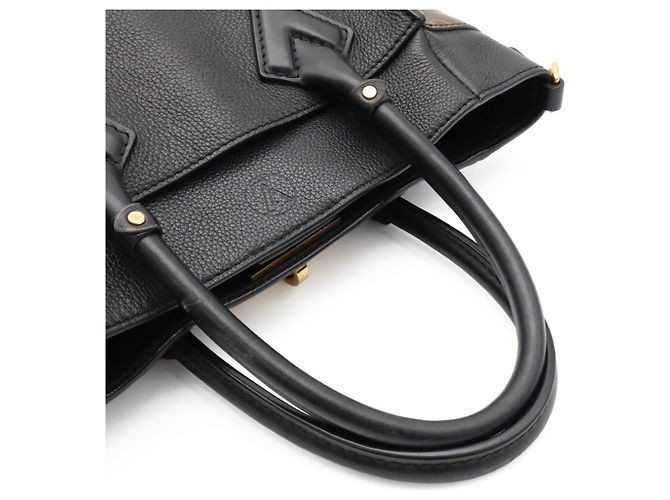 Borsa Louis Vuitton Monogram On My Side PM Nero Monogramma - vista 5