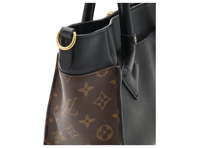 Borsa Louis Vuitton Monogram On My Side PM Nero Monogramma - vista 8