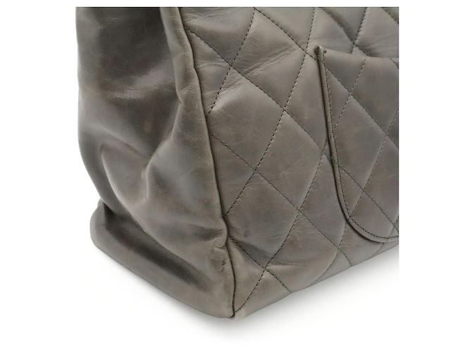 Borsa CHANEL Matelassé CC Delivery Marrone Nero - vista 9
