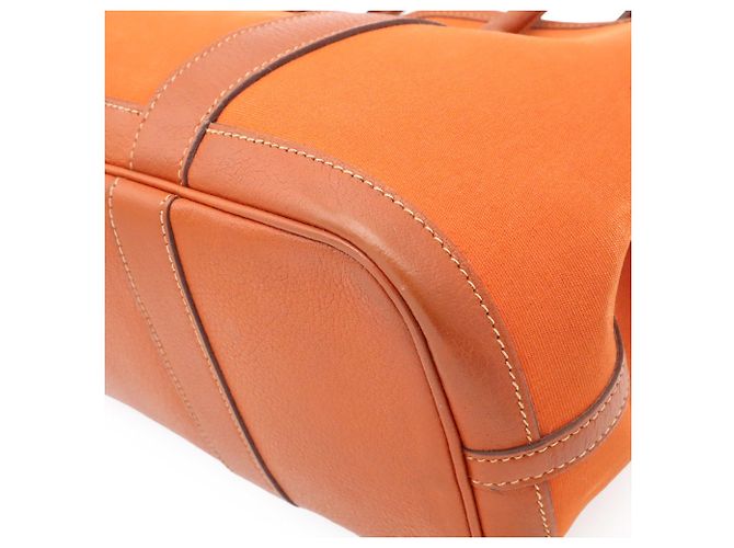Hermès Borsa Tote Hermes Garden TPM Arancione - vista 4
