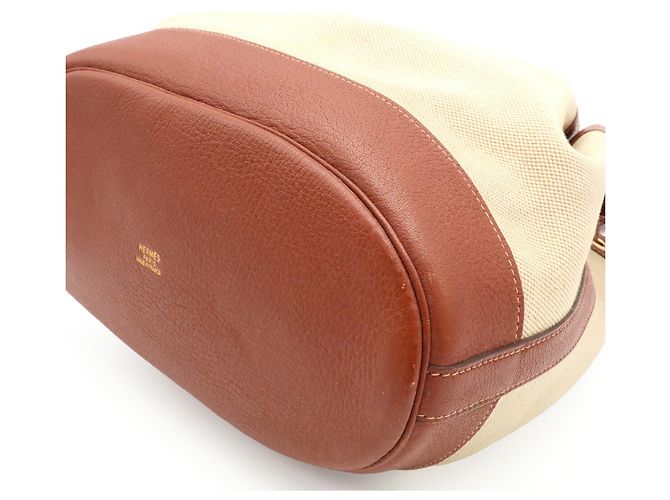 Hermès Borsa a Tracolla Hermes Market GM Marrone - vista 4
