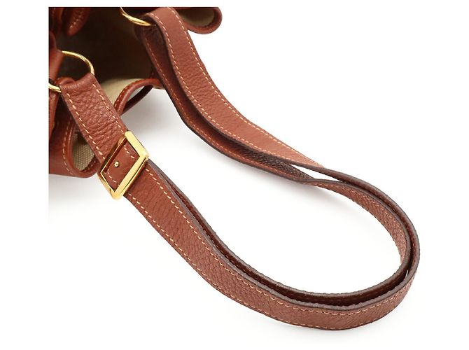 Hermès Borsa a Tracolla Hermes Market GM Marrone - vista 5