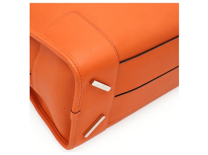 Borsa Loewe Amazona 36 Anagram Arancione - vista 4