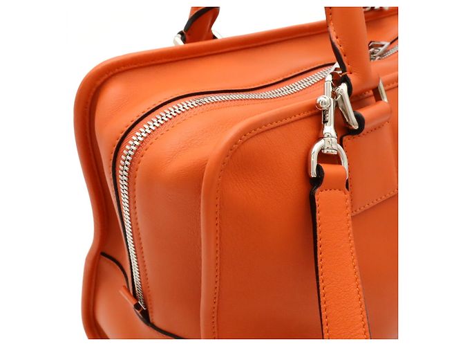Borsa Loewe Amazona 36 Anagram Arancione - vista 6