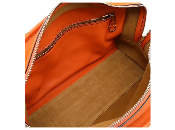Borsa Loewe Amazona 36 Anagram Arancione - vista 8