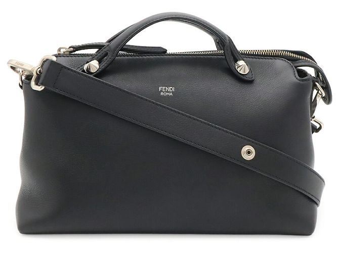Borsa Fendi By The Way Medium Nero - vista 2