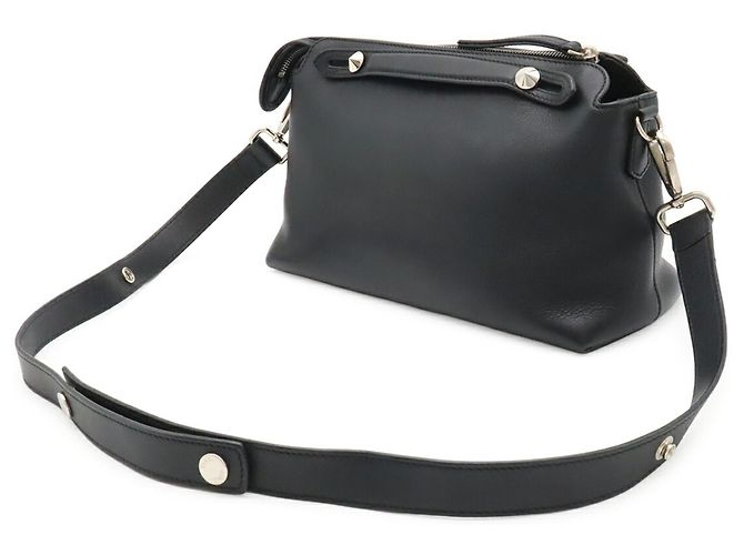 Borsa Fendi By The Way Medium Nero - vista 3