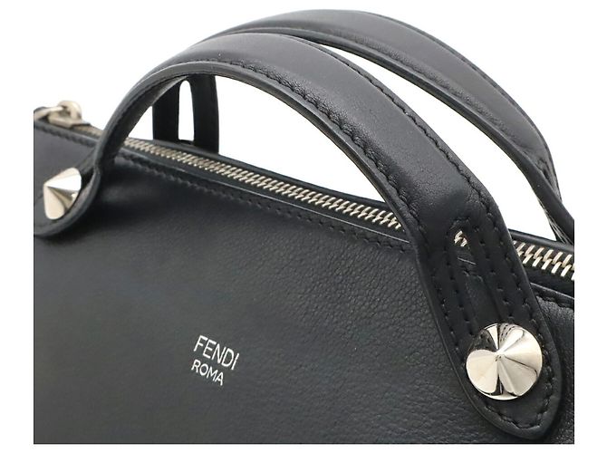 Borsa Fendi By The Way Medium Nero - vista 5