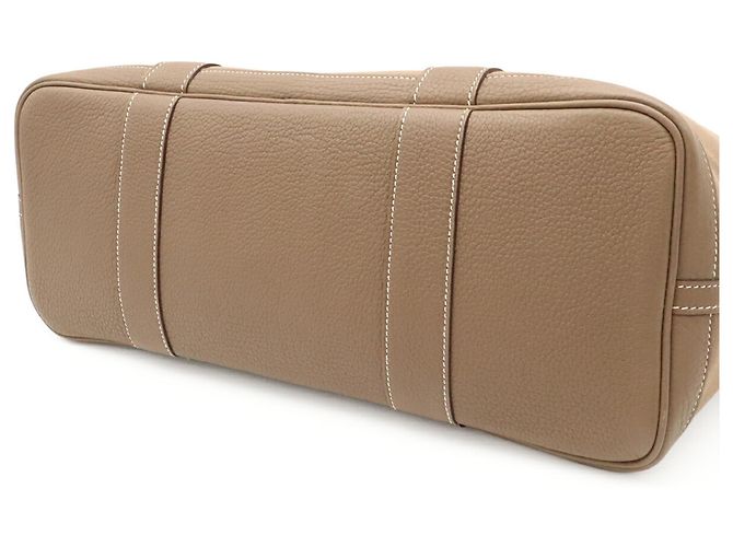 Hermès Borsa a spalla Hermes Garden Shoulder Tote Bag Taupe - vista 7