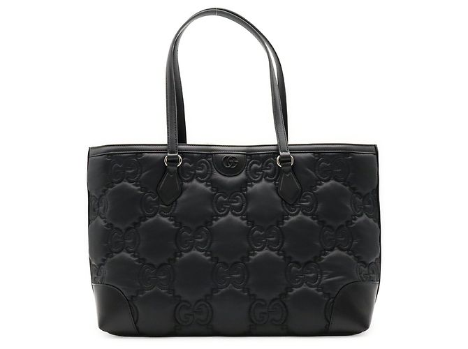 Borsa Tote Gucci GG Matelassé Nero - vista 2