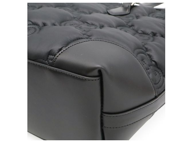 Borsa Tote Gucci GG Matelassé Nero - vista 4