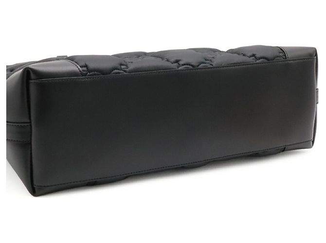 Borsa Tote Gucci GG Matelassé Nero - vista 5