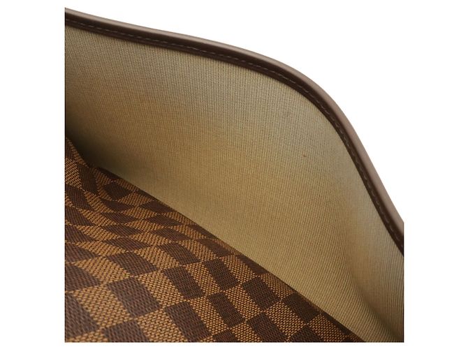 Borsa a mano Louis Vuitton Damier Deauville Bowling Vanity Marrone Damier ebene - vista 10