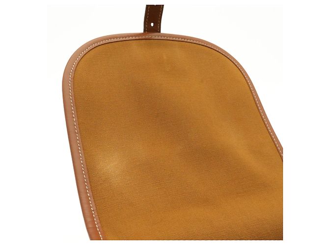 Céline Borsa a spalla media CELINE Triomphe Folco Marrone scuro - vista 9