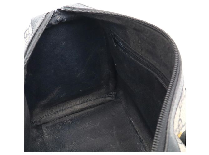 Borsa GUCCI Old GG Plus Sherry Line Beige Blu navy - vista 9