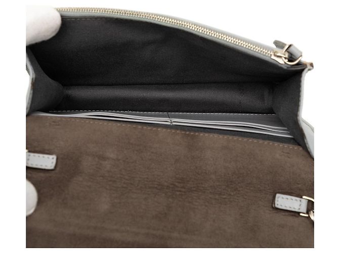 Borsa a tracolla con catena e borchie Fendi Marrone Multicolore - vista 4