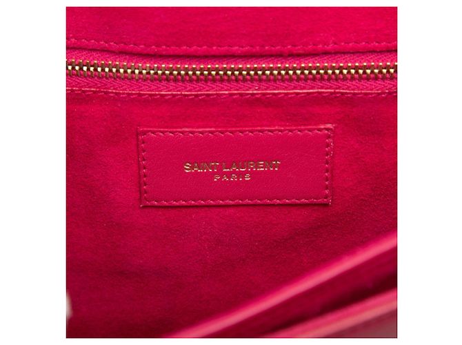 Borsa a tracolla Saint Laurent Y-line Rosa - vista 5