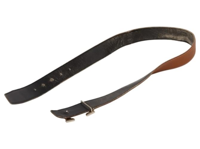 Hermès Hermes Constance Maltre Wendelgürtel Braun Schwarz Silber - Ansicht 8