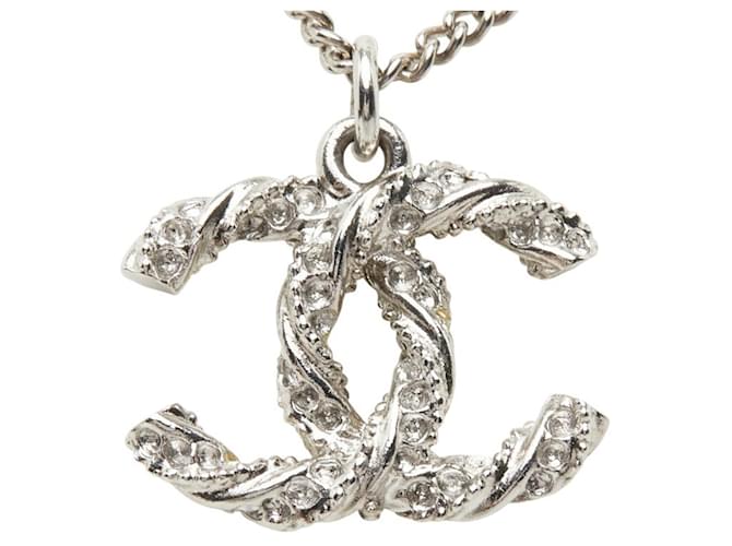 Collana Chanel Coco Mark Argento - vista 2