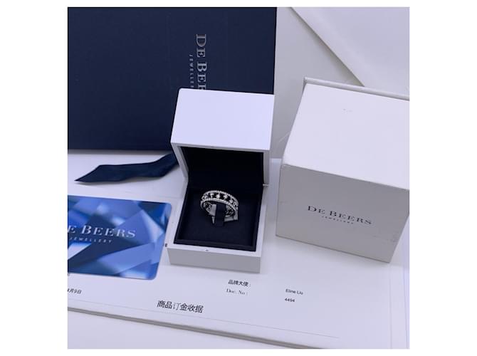 Anello De Beers Argento - vista 3