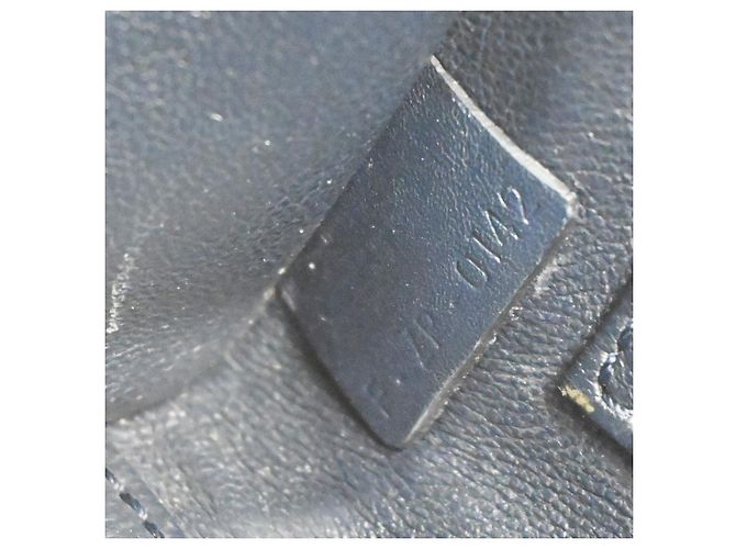 Céline Celine Tricolor Luggage Leather Micro Verde - vista 7