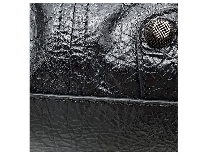 Borsa a tracolla cilindrica Balenciaga Lucagol Nero - vista 6