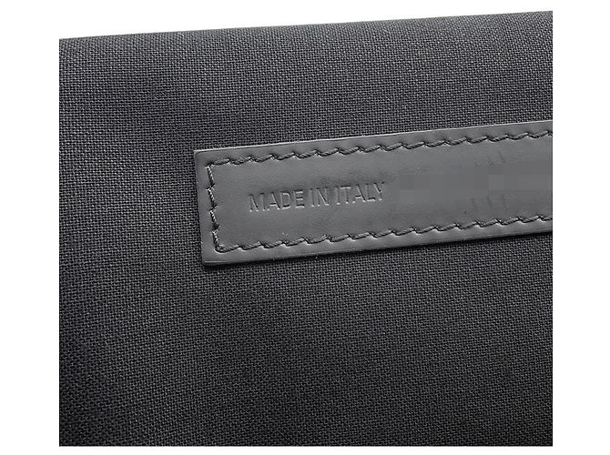 Borsa Balenciaga Hardware Canvas Leather Nero Giallo - vista 15