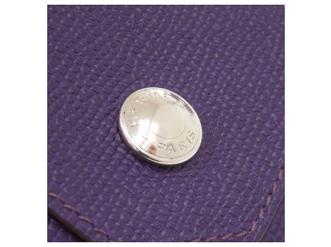 Hermès Le Vingt-Quatre Coin Case Púrpura - vista 7