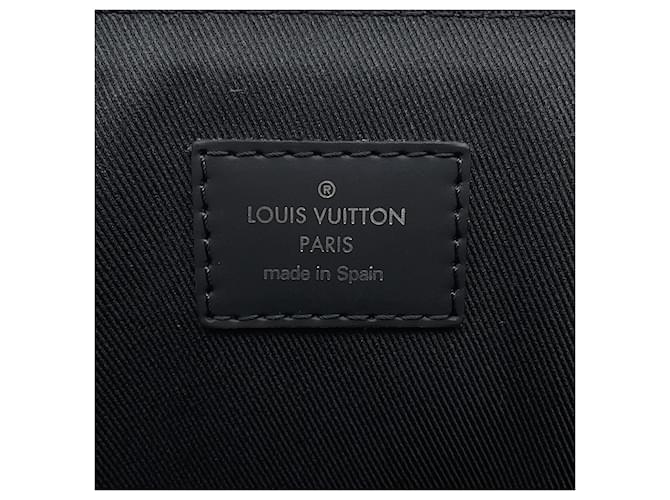 Borsa a tracolla Louis Vuitton Monogram Eclipse District PM Nero Monogramma - vista 11