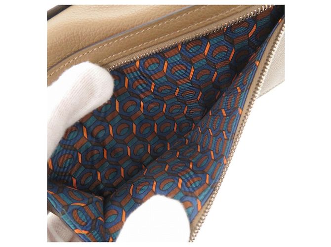 Hermès Hermes Citizen Twill Evercolor Brown Wallet - view 7