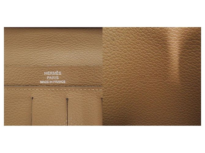 Hermès Hermes Citizen Twill Evercolor Brown Wallet - view 9
