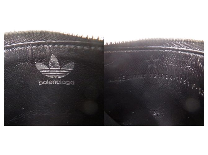 Portafoglio a Spalla in Pelle Balenciaga x Adidas Collaboration - vista 7