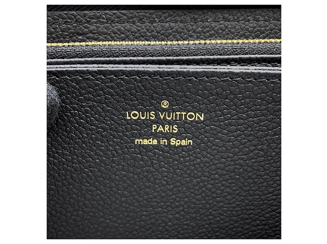 Louis Vuitton Monogram Empreinte Zippy Wallet Schwarz - Ansicht 11