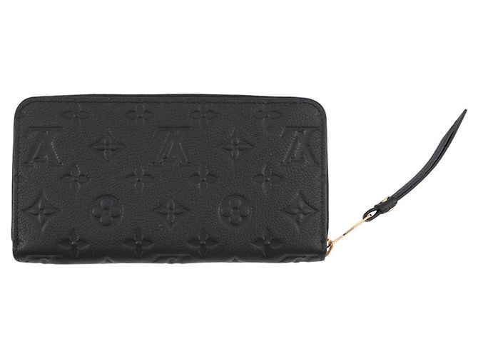 Louis Vuitton Monogram Empreinte Zippy Wallet Schwarz - Ansicht 3