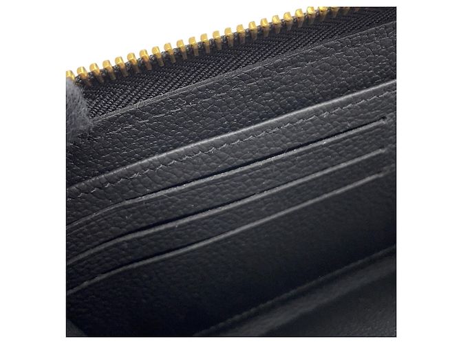 Louis Vuitton Monogram Empreinte Zippy Wallet Schwarz - Ansicht 6